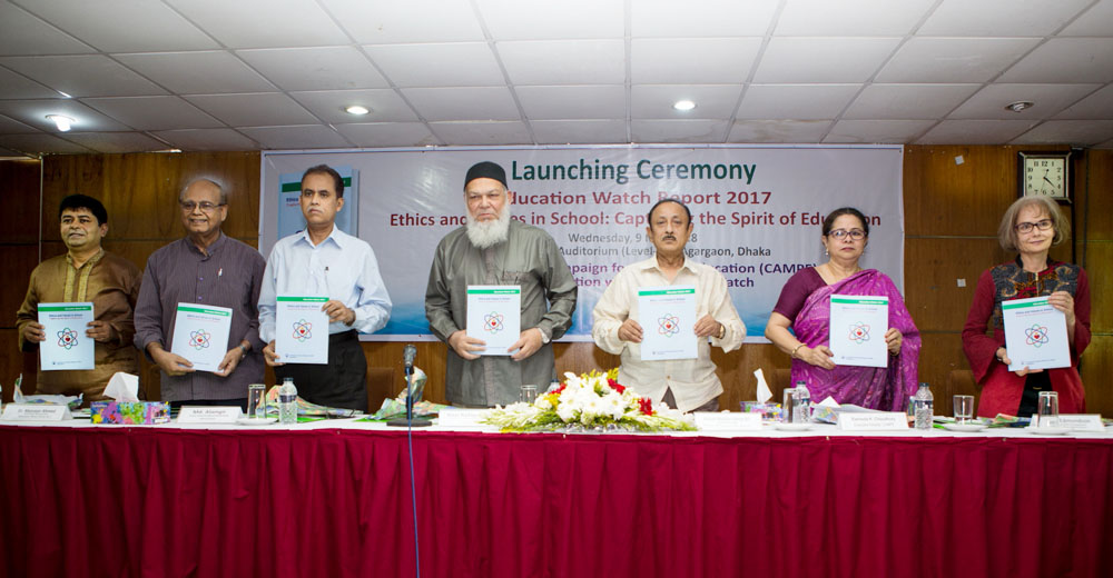 Launching Ceremony of Education Watch Report 2017
